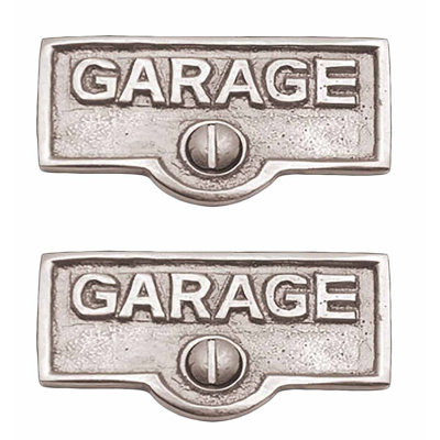 Garage Name Signs Labels Switch Plate Tag