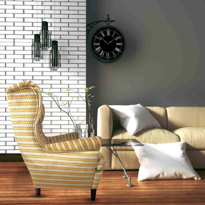Healey Velvet Wingback Chair