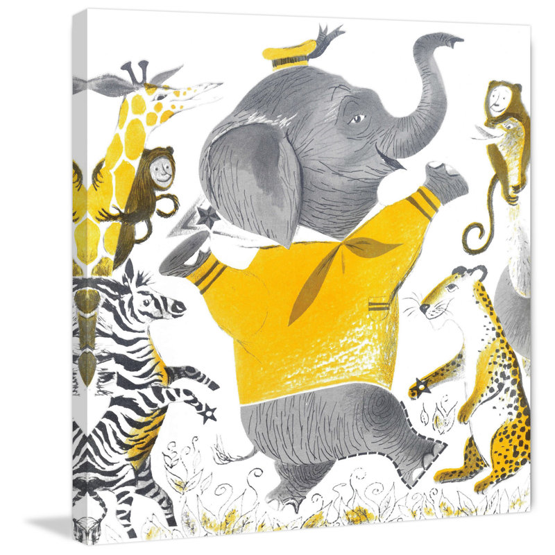 Jungle Canvas Art, 102cm H x 102cm W x 3.81cm D