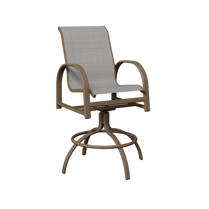 Chaise berçante pivotante Berlin Gardens Murphy Slings, Argile, Charm platine