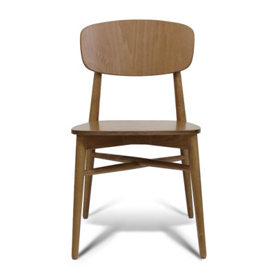 Chaise d'appoint en bois massif Hagen UV Blé