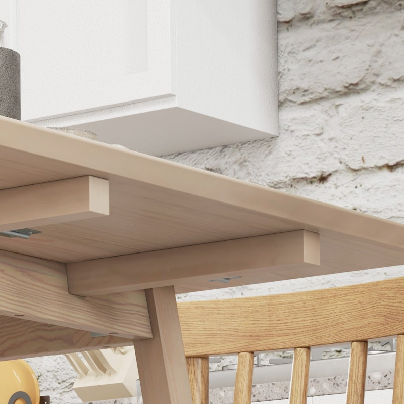 Pine Solid Wood Base Dining Table