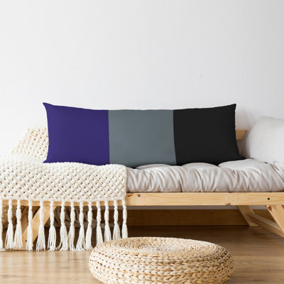 Striped Reversible Throw Pillow