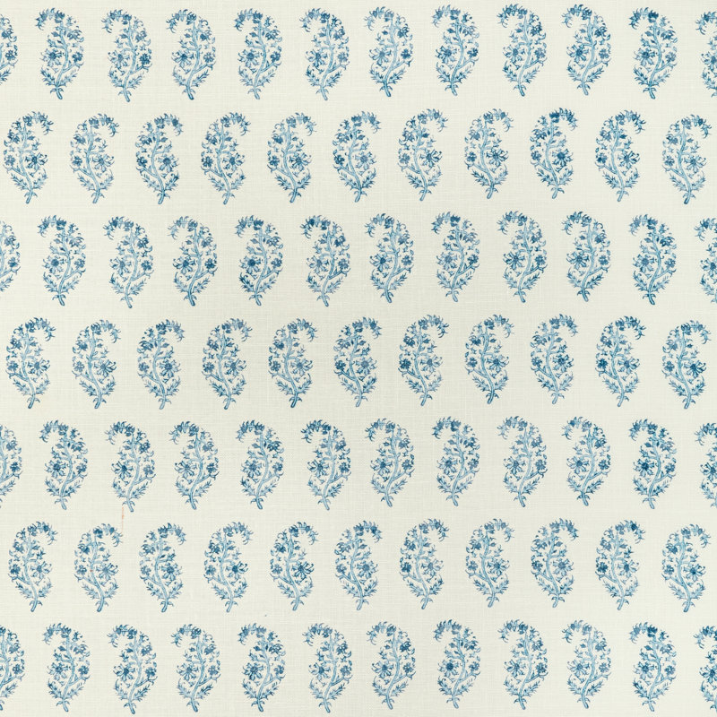 Indiennes Paisley Fabric, Delft