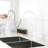 Kitchen Faucet With Pull Out Spray - Modern, Stainless Steel, White Quick Installation And Simple Operation Modern Install Swiftly Without Hassles, Precise Water Flow Temperature Control Choices