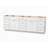 Disar 93'' Double Bathroom Vanity Base only-111779188