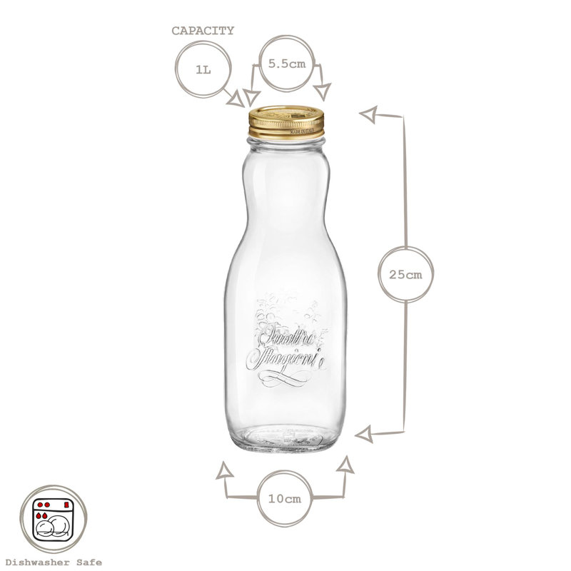 Glass Condiment Caddy