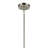 4-Light 16" Brushed Nickel Pendant-1794274007
