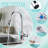 Modern High Arc Single Handle Pull-down Sprayer Kitchen Faucet With Deckplate And Supply Lines In Polished Chrome-124911427
