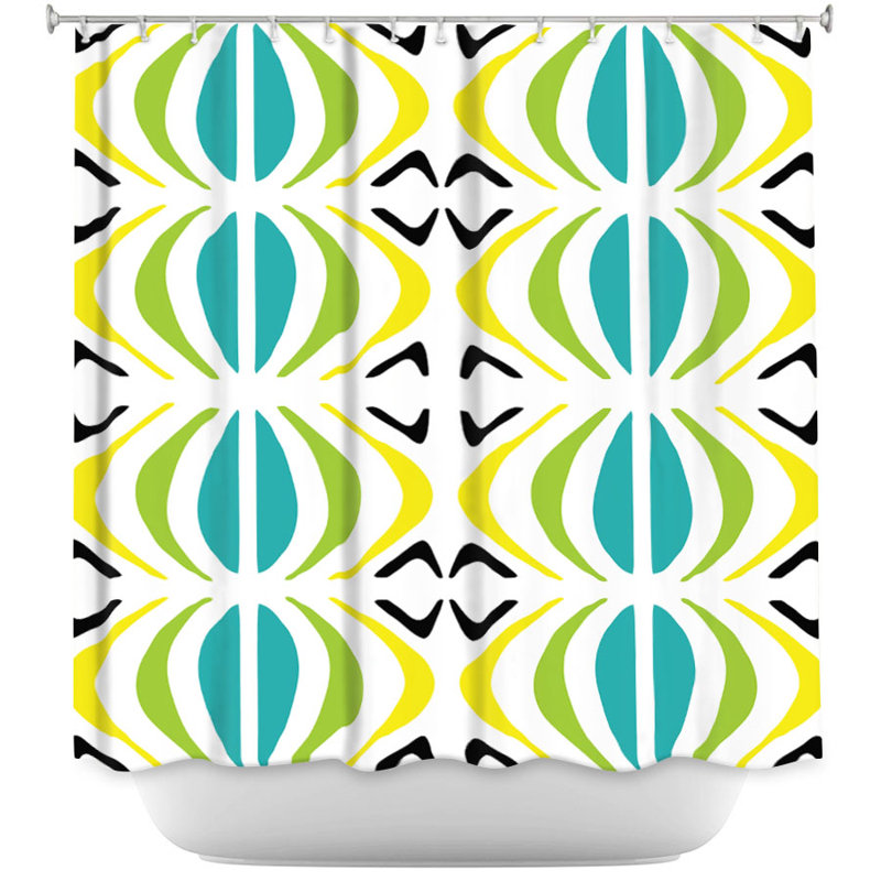 Rideau de douche simple glyph