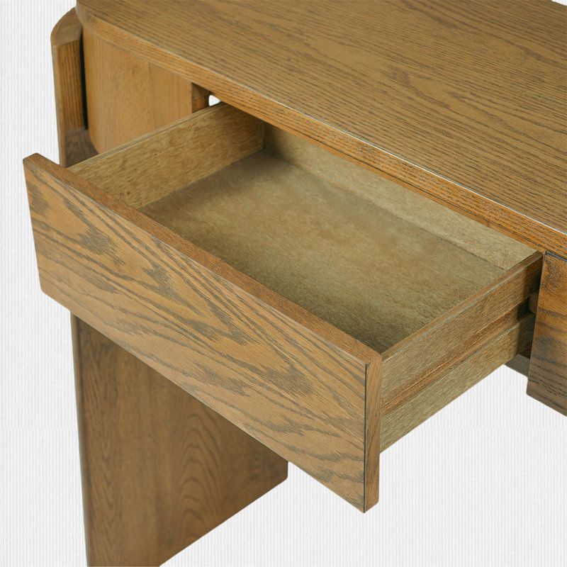 55.1" Wide Buffet Table with 2 Drawers, Wood