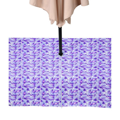 Passion Iris Outdoor Water Repellent Tablecloth