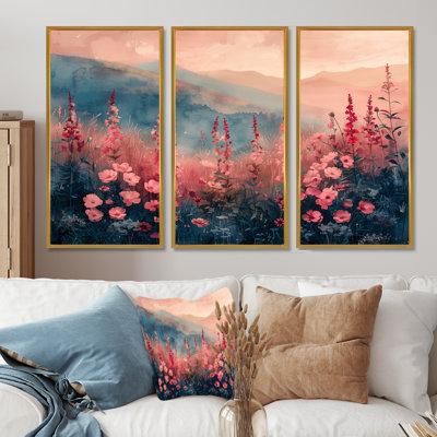 Aquinnah - Lupin, ensemble d'art mural