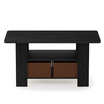 Hilburn Four Leg Coffee Table with Storage