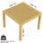 Yellow 2 - Piece Furniture , Wear And , Zero Maintenance Cleanup, Quick Setup For Garden Patio Waterproof Pp Material, Maintenance, 10 Minute Hassle Setup, Suitable Small Patios-1656536499
