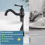 Robinet de lavabo vasque à poignée simple avec drain-92720586