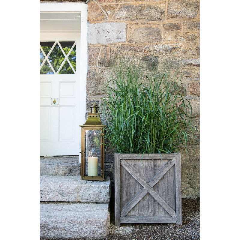 Romulus Wood Planter Box, Medium