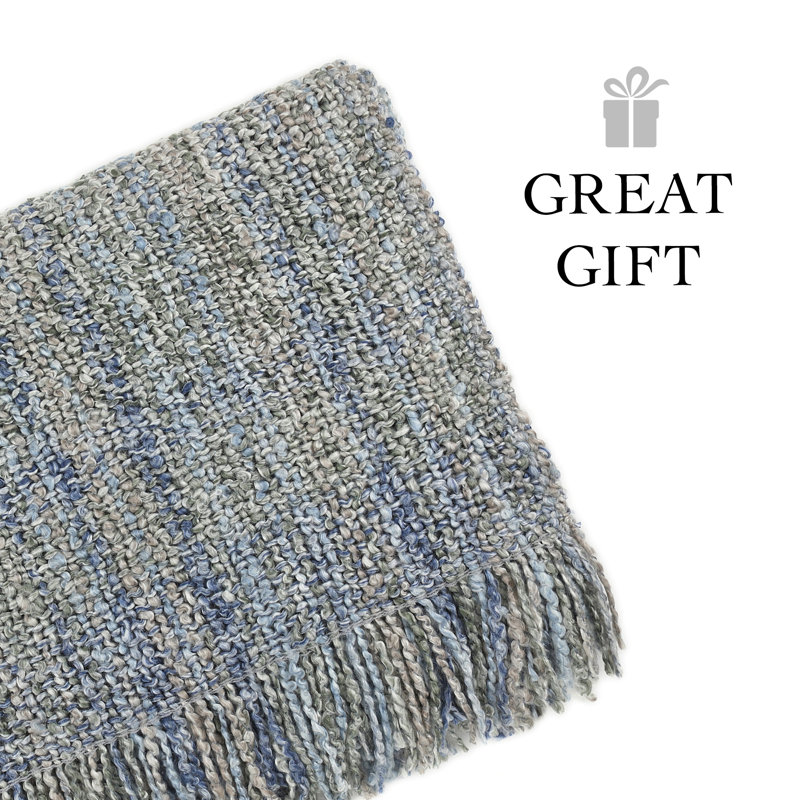 Machine Woven Throw Blanket, Beachside