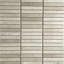 12" x 12" Marble Mosaic Sheet Subway Wall & Floor Tile