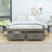 Wooden Platform Bed with 6 Drawers-212478043-212478044