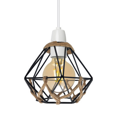 Minidoka 13cm H Metal Dimond Pendant Shade ( Uno )