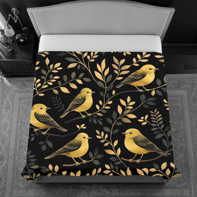 Couvre-lit matelassé Birds On Branches