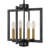 Kandras 4 - Light Dimmable Square / Rectangle Chandelier-5587512