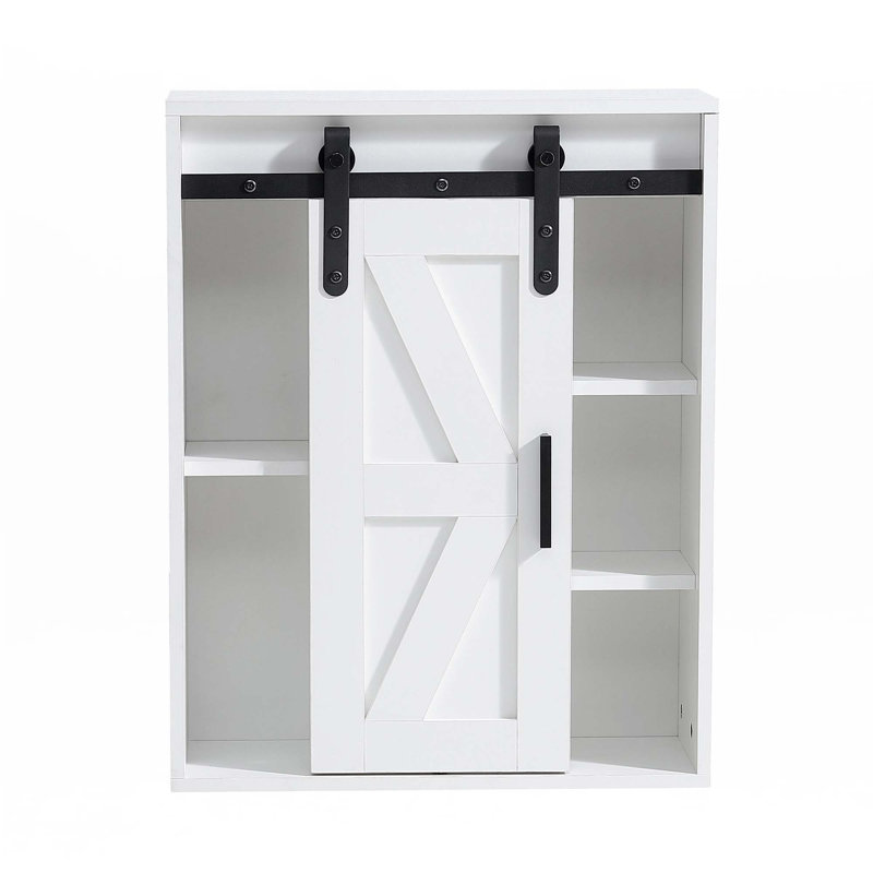 Armoire de rangement murale en bois