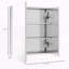 Wall-Mounted Medicine Cabinet with Soft-Close Hinges & Stainless Steel Frame