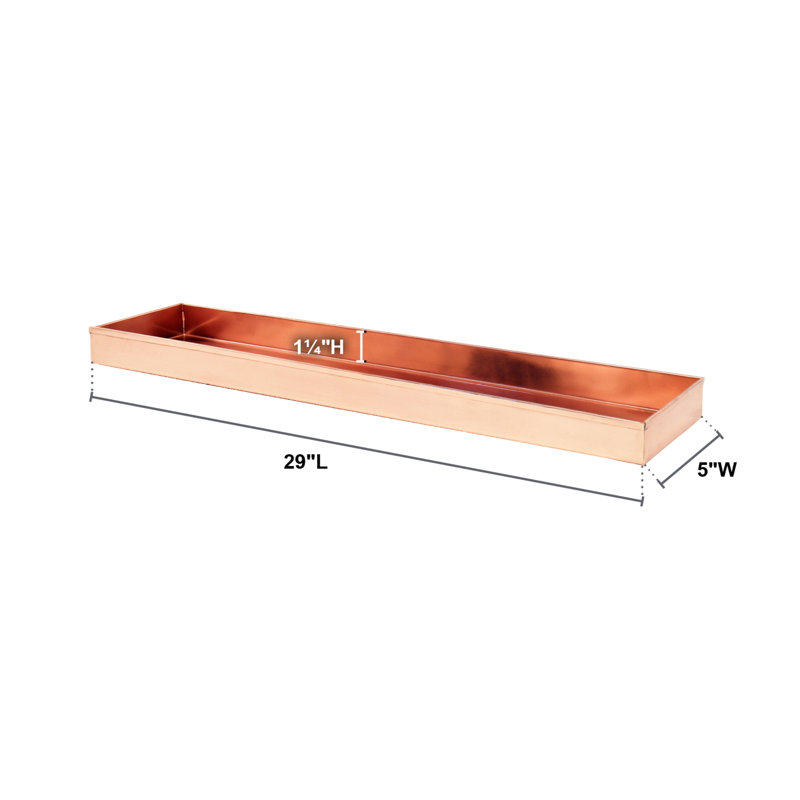 Soucoupe rectangulaire Cutshall
