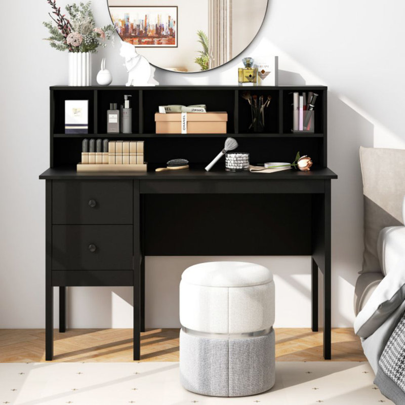Bureau d'ordinateur 48 pouces avec tiroirs
