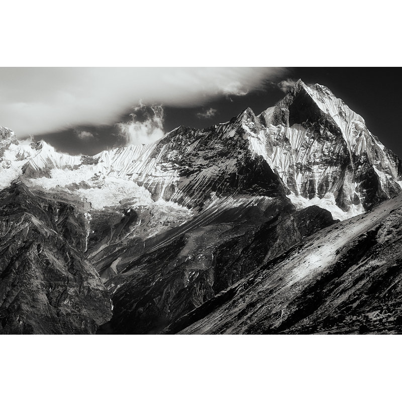 Himalaya Machhapuchhre Fishtail par Erika Parfreova, H 12 po x l 18 po