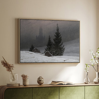Paysage rétro - Toile tendue galerie III