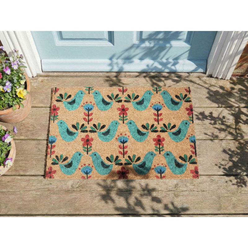 Non-Slip Animal Print Doormat, 45cm W x 75cm L