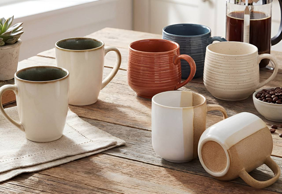 2x Coffee Mugs - Sango (18859)