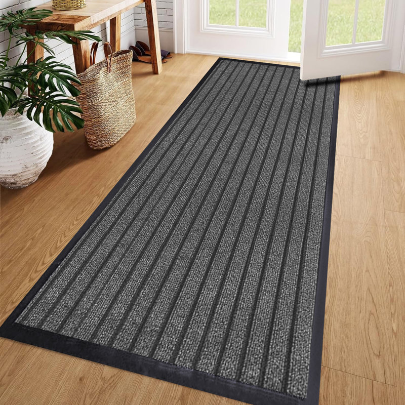 Tamalyn Flatweave 80cm X 90cm Area Rug, Grey, 60cm W x 90cm L