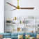 Alessandra - Three Blade Transitional Ceiling Fan -LED
