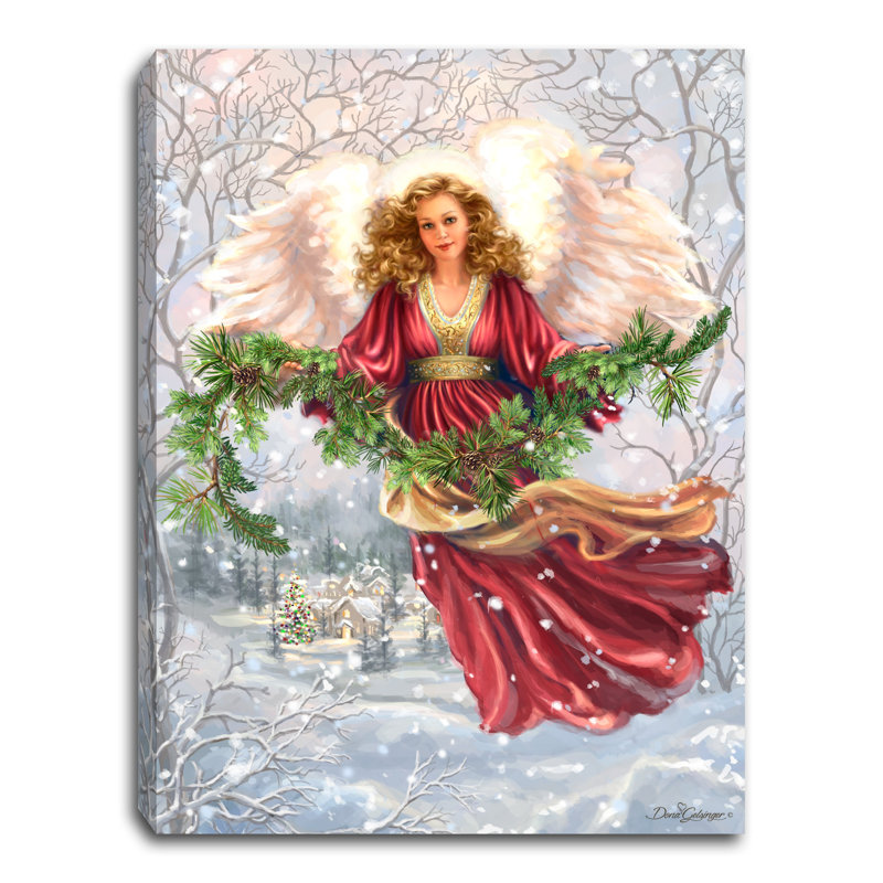 Toile ange 8 pi x 6 po