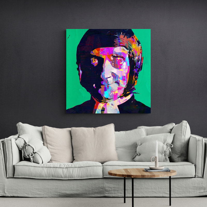 "Marty Feldman" par Stephen Chambers, impression sur toile tendue, L 36 po x H 36 po