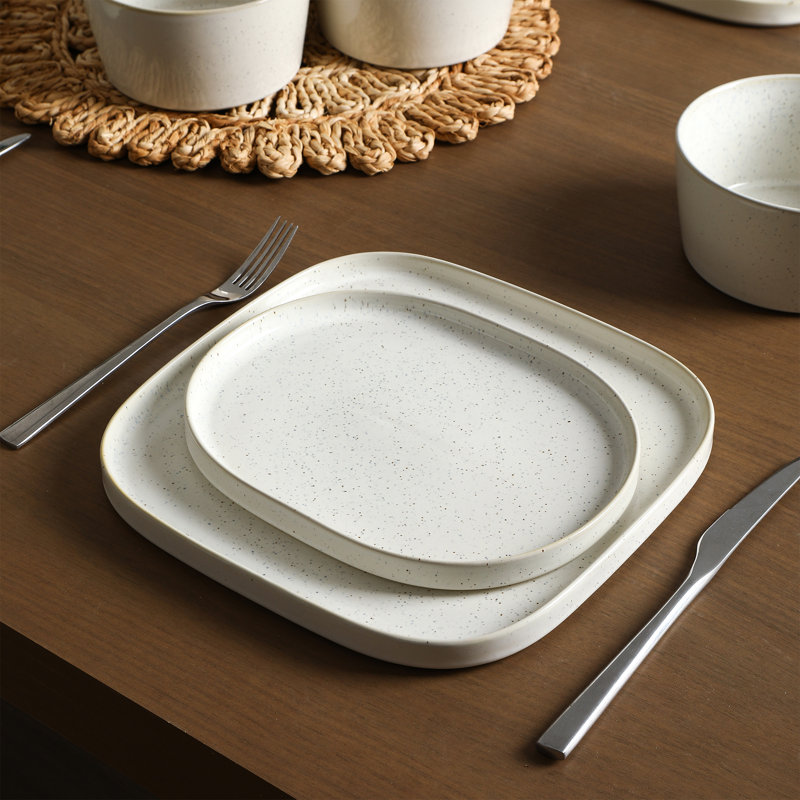 Service de table 12 pièces Stone Lain, Blanc