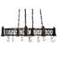 Revival Deco Oblong Handcrafted Hanging Pot Rack