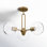 Herma 22" 3-Light Semi Flush Mount