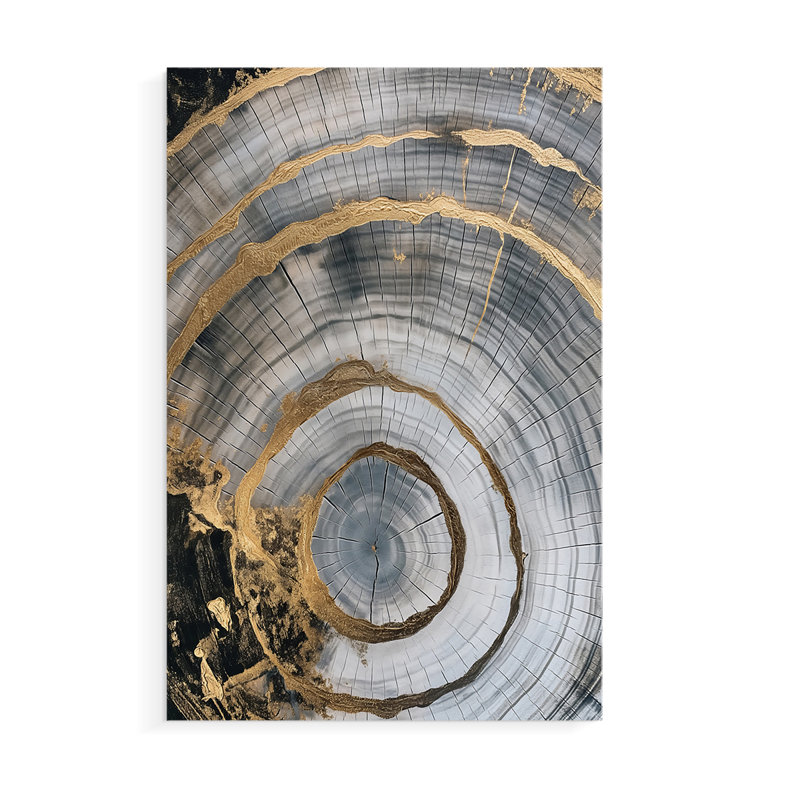 Série ABSTRACT CCLXIV - Impression sur toile seulement - NON CADRE, H 48 po x l 32 po