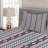 Ethnic Eclectic Polyester Chevron / Zig Zag Coverlet-278117861