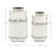 Bouteilles décoratives en métal 15 po Premo-24388927