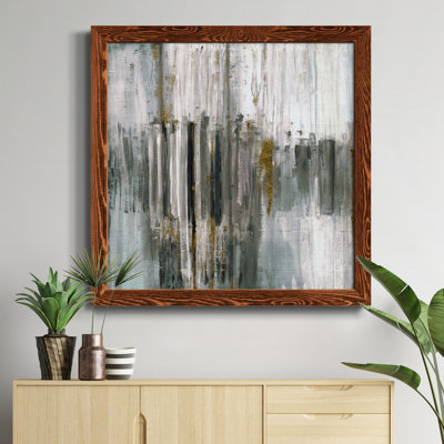 La Vie - Art textuel sur toile encadré