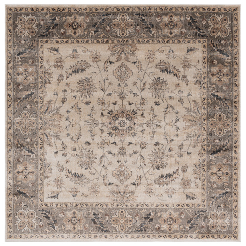 Tapis ivoire Lyniya, Carré 6 pi