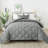 Diamond lattice three-piece Comforter Set-99303159-99014240
