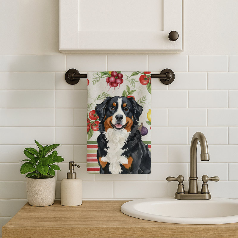 Serviette de cuisine bouvier bernois, Bernese Mountain Dog