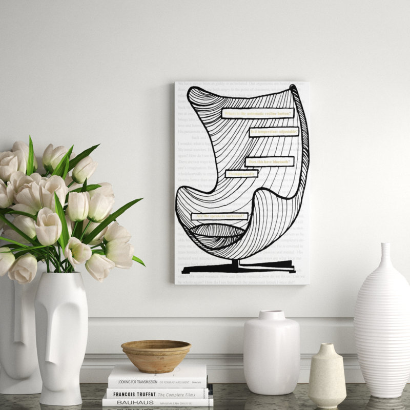 Sit Down Print by Kelli Ellis, Glass Coat, 24" H x 16" W x 1.5" D